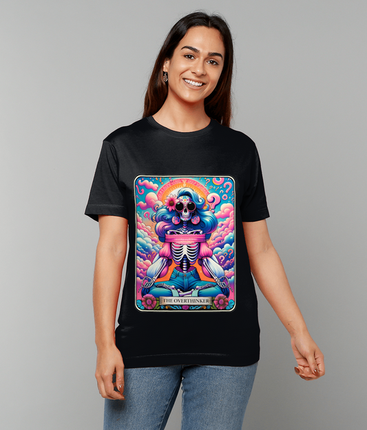 The Overthinker T-Shirt – thoughtful graphic tee for deep thinkers and daydreamers