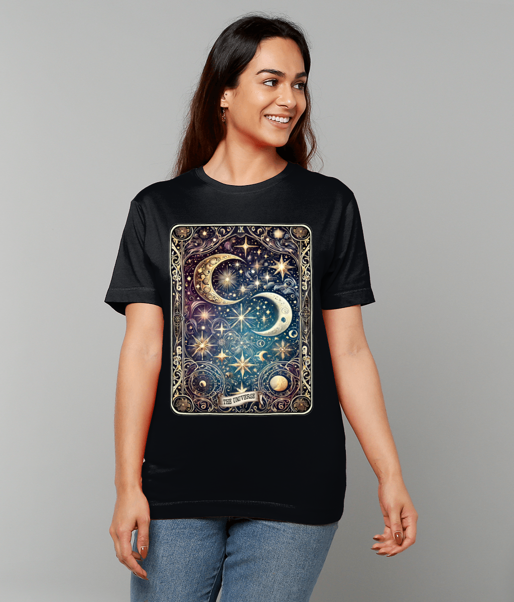Universe T-Shirt – celestial universe inspired graphic tee