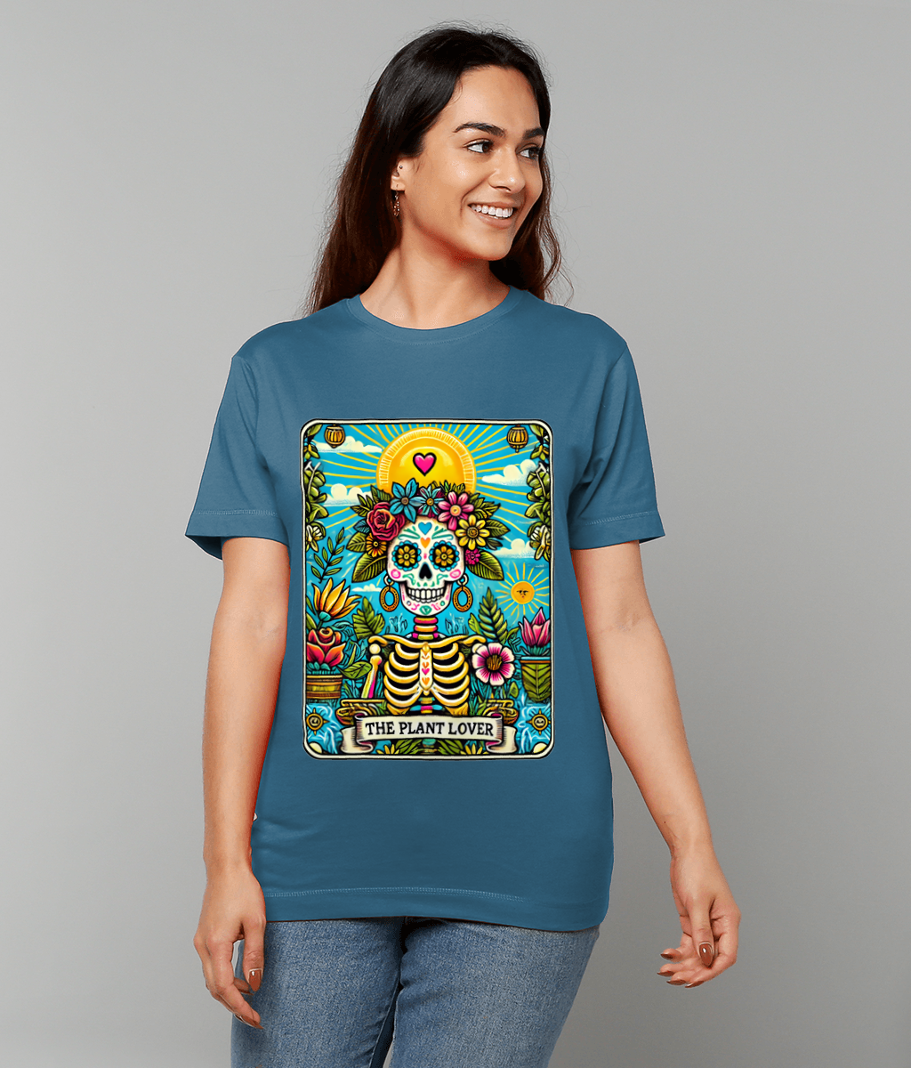 The Plant Lover T-Shirt – botanical graphic tee for plant lovers and gardeners