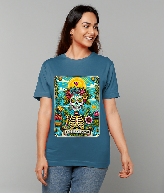 The Plant Lover T-Shirt – botanical graphic tee for plant lovers and gardeners