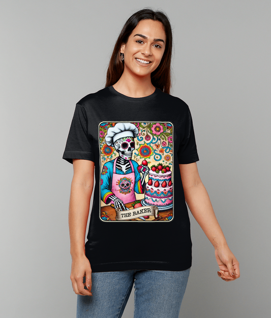 The Baker T-Shirt – baking themed graphic tee for bread and cake lovers