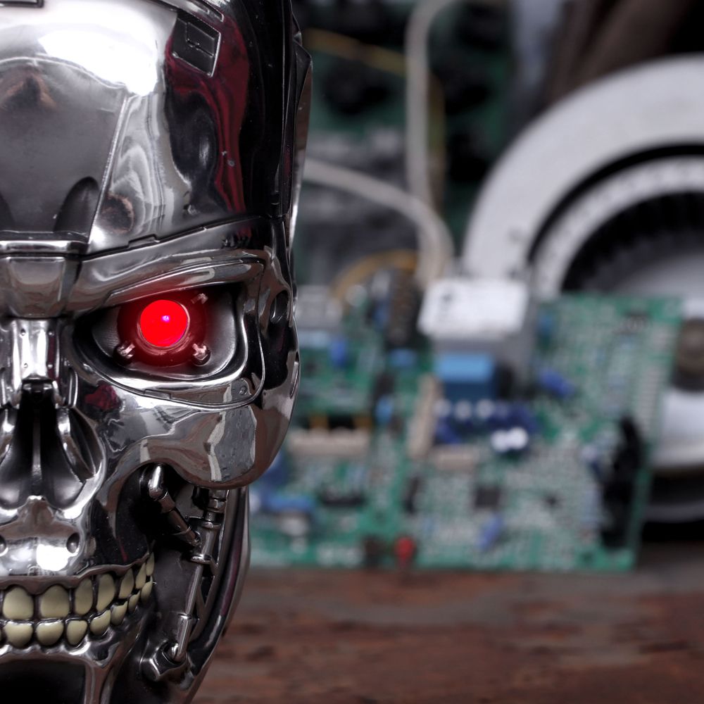 T-800 Terminator Head 23cm
