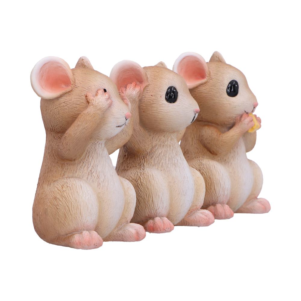Three Wise Mice Figurines