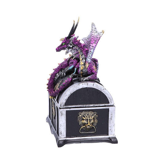 Reptilian Riches Dragon On TreasureChest