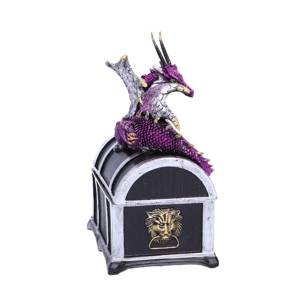 Reptilian Riches Dragon On TreasureChest