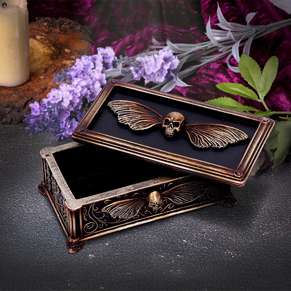 Death's Head Skull Treasure Box