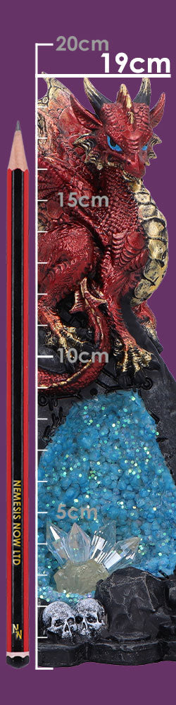 Crystal Cave Dweller Dragon Figurine