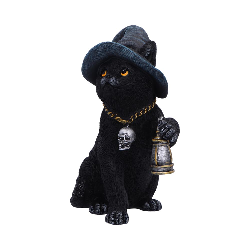 Familiar's Lantern Cat Figurine