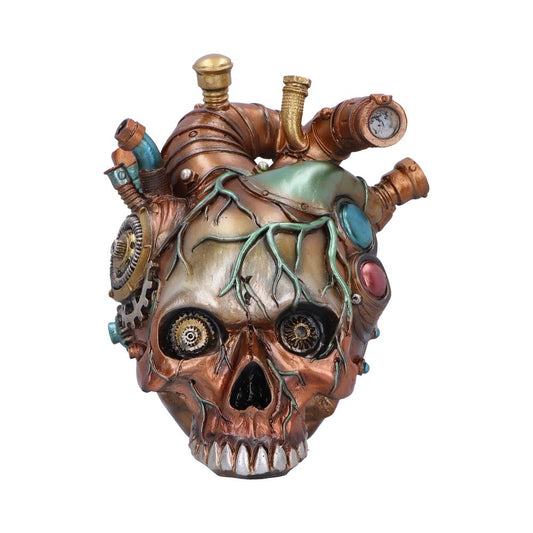 Cardiac Cranium Steampunk Heart Skull