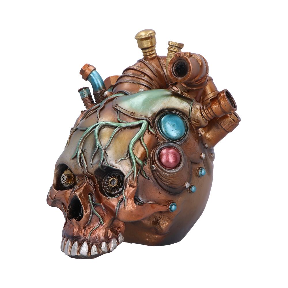 Cardiac Cranium Steampunk Heart Skull