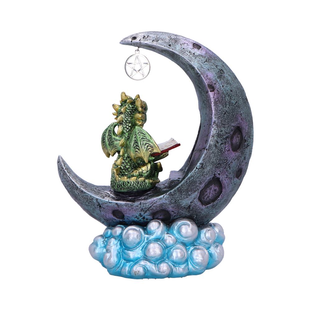 Moonbound Scholar Dragon Figurine